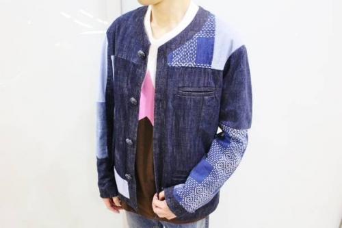 パッチワークジャケットのトレファクスタイル