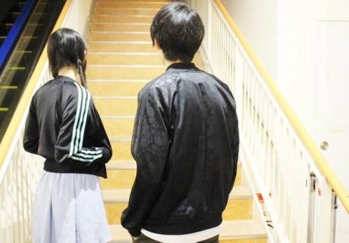 スポーツMIXコーデのレア物スタジャン