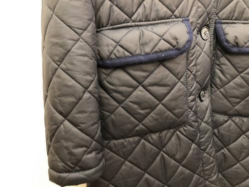 小田急線のキルティングコート