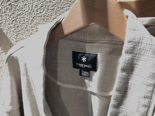 スノーピークのリネンハオリジャケット・パンツ