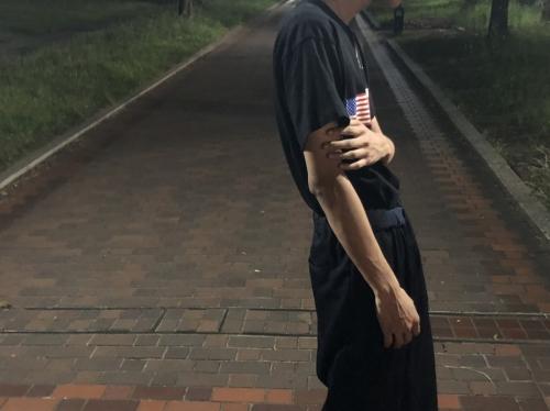 オフスケールウールコックパンツのメンズ