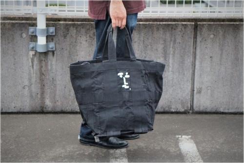 キャンバストートバッグのメンズ