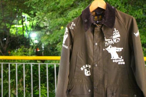 Barbour×beautiful peopleのバブアー×ビューティフルピープル