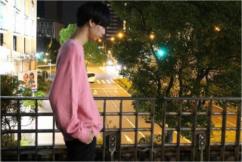 ループウィラー×ビームスジャパンの吊り裏毛ビッグスウェット