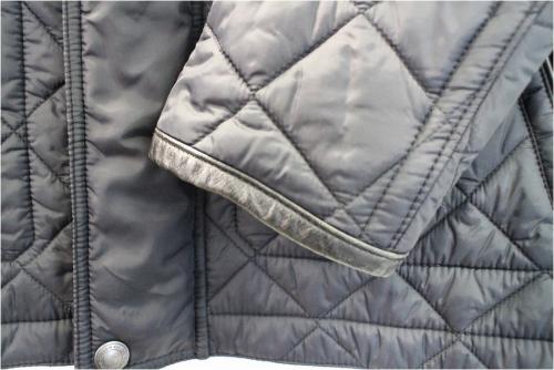 コーチのキルティングジャケット