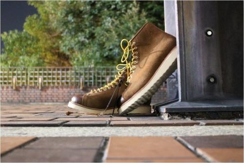 スウェードモンキーブーツのメンズ