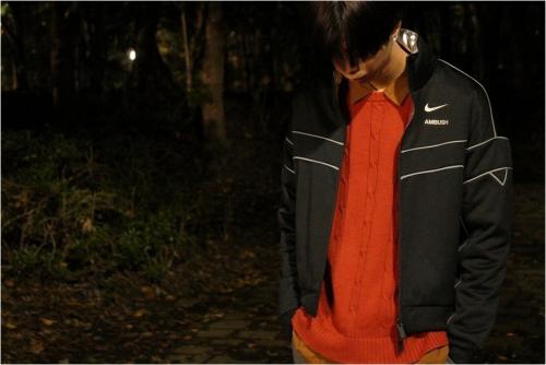 ナイキ×アンブッシュのリバーシブルジャケット