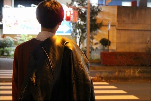 ライダースジャケットのメンズ