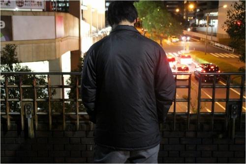 コーチジャケットのメンズ