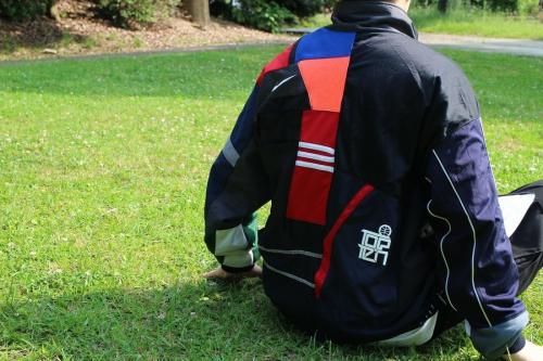 リメイクトラックジャケットのメンズ