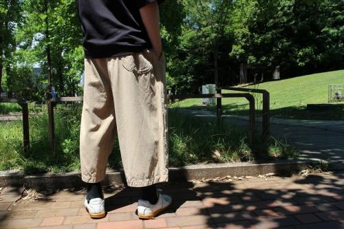 ポータークラシックのTENCEL CHINESE PANTS