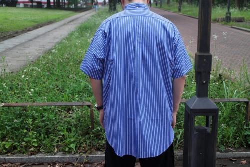 ボタンダウンシャツのメンズ