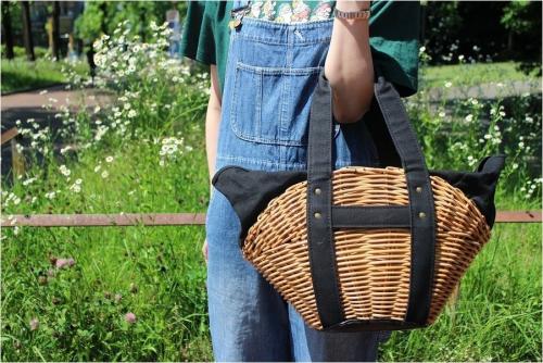 エバゴスのカゴバッグ