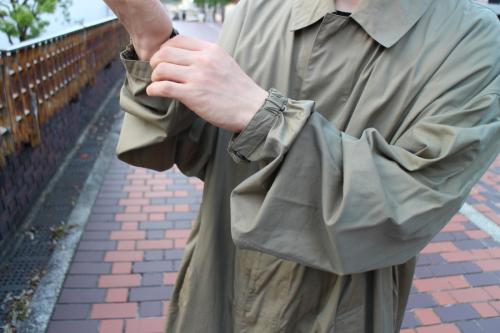 オーラリーのFINX CHAMBRAY BIG SOUTIEN COLLAR COAT