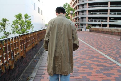 FINX CHAMBRAY BIG SOUTIEN COLLAR COATのメンズ