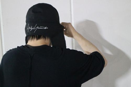 ニューエラ×ヨウジヤマモトのキャップ