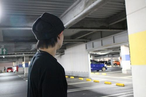 キャップのメンズ