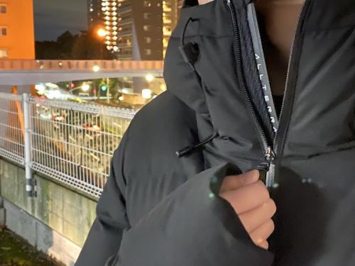 ダウンジャケットのメンズ