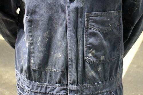 ペイントスプラッターカバーオールのオールインワン