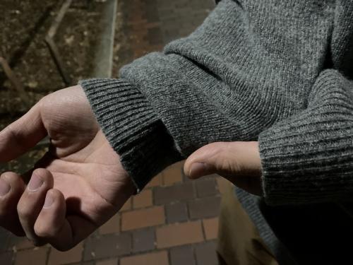 ニットのメンズ