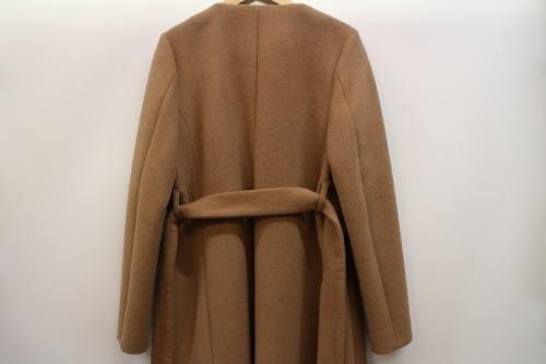 グリーンレーベルリラクシングのシャギーWRAPコート