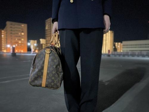 ルイ ヴィトン　のキーポル バンドリエール50/ボストンバッグ