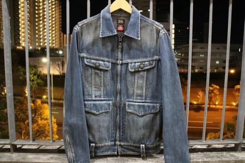 ジップデニムジャケット
