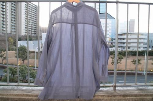 ケービーエフのボイルドシアーシャツ