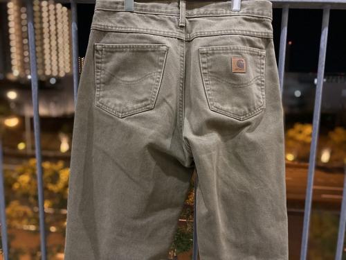 カーハートのデニムパンツ/ダック地ジャケット