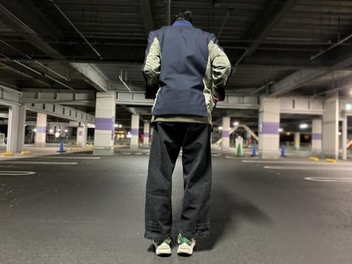 フレンチアーミーのモーターサイクルパンツ