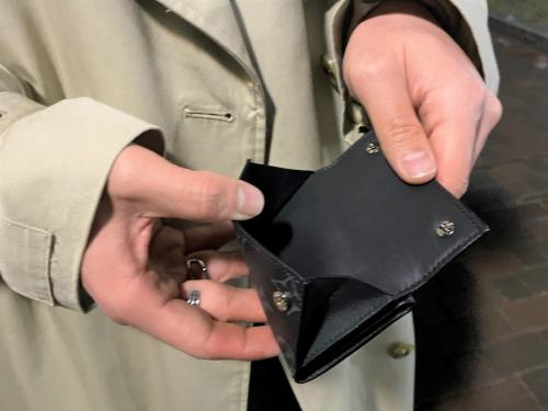 コンパクトウォレットのメンズ