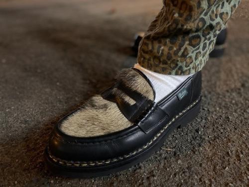 パラブーツのローファー