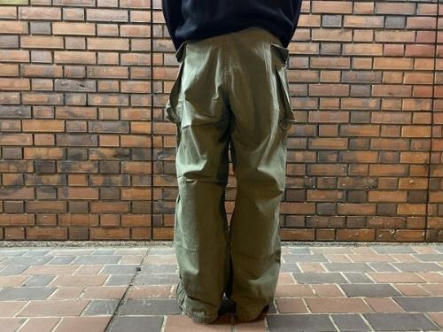ヴィンテージ ミリタリーのM-43 HBT CARGO PANTS