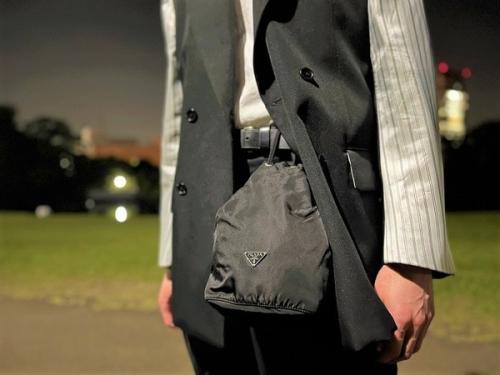 ハンドポーチの巾着