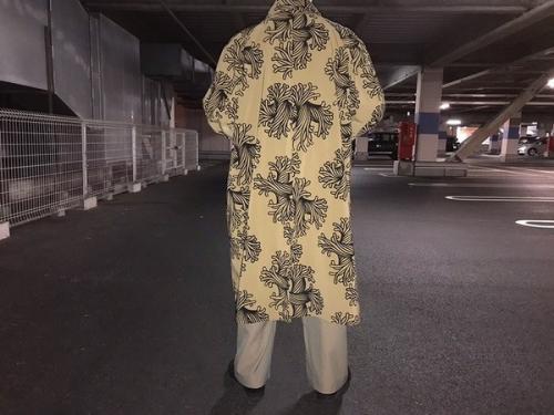 ロープデザインのステンカラーコート