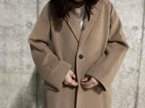 オーラリーのCashmere Wool Mosser Chesterfield Coat