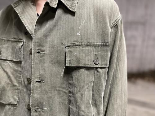 ユ-エスア-ミ-のM-43 HBT JACKET