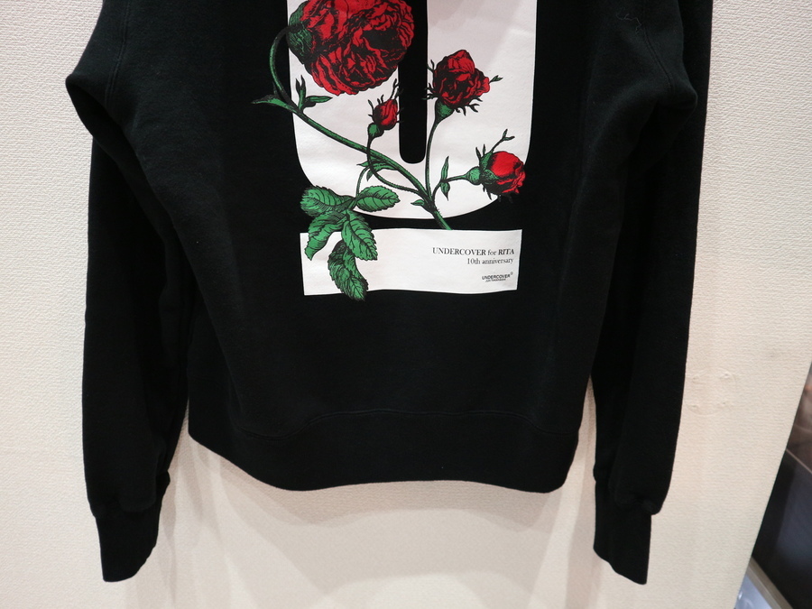 希少！UNDERCOVER×RITA コラボ パーカー 10周年 ブラック S Rita
