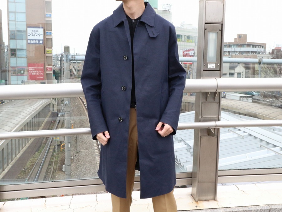 【MACKINTOSH／マッキントッシュ】永久定番。ゴム引きステンカラーコートが入荷いたしました。[2020.02.26発行]