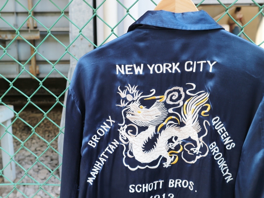 Schott／ショット】よりスーベニアジャケット “NEW YORK CITY