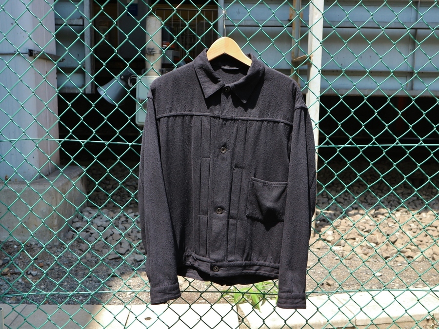 COMOLI / シルクネップ Type-1st (Black)