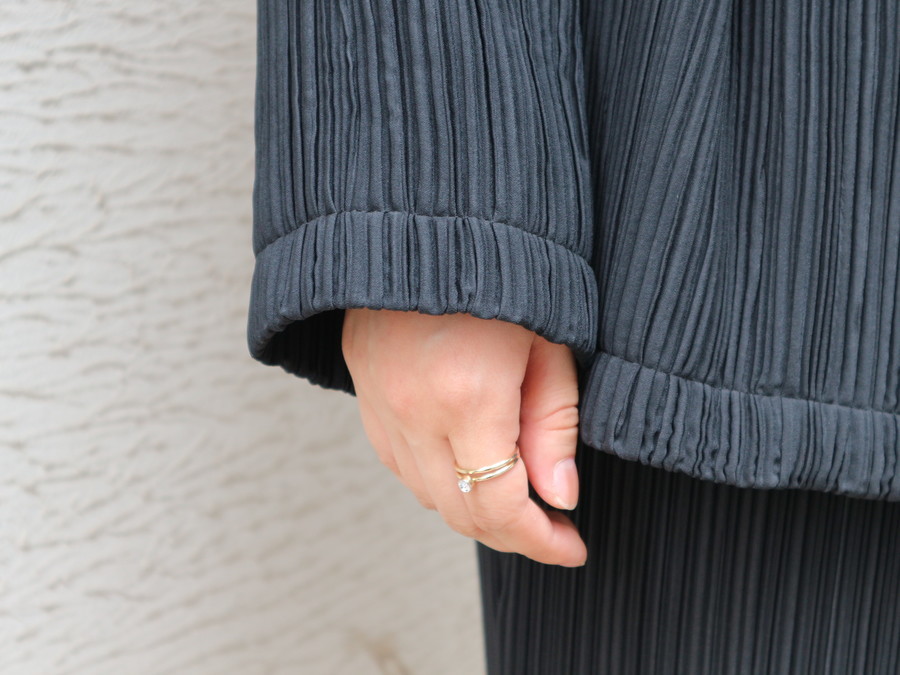 Ameri VINTAGE OTONA PLEAT BELT JACKET値下げ - メルカリ
