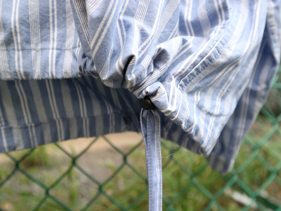 未使用　UNUSED 20SS STRIPE PULLOVER JACKET UNUSED アンユーズド stripe pullover jacket. ストライププルオーバー