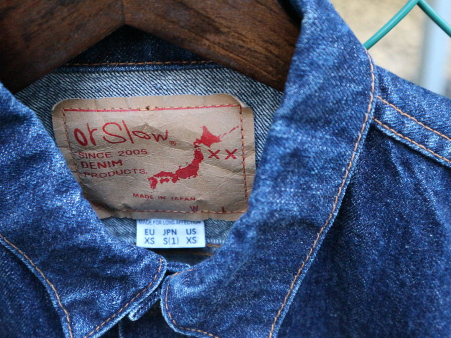 orSlow／オアスロウ】3rdモチーフデニムジャケットが入荷しました