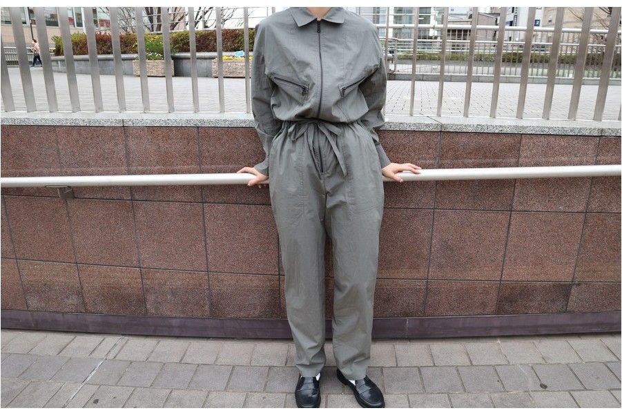 SCYE サイ 140/2 先染め 高密度 Jump Suit ジャンプスーツ - セットアップ