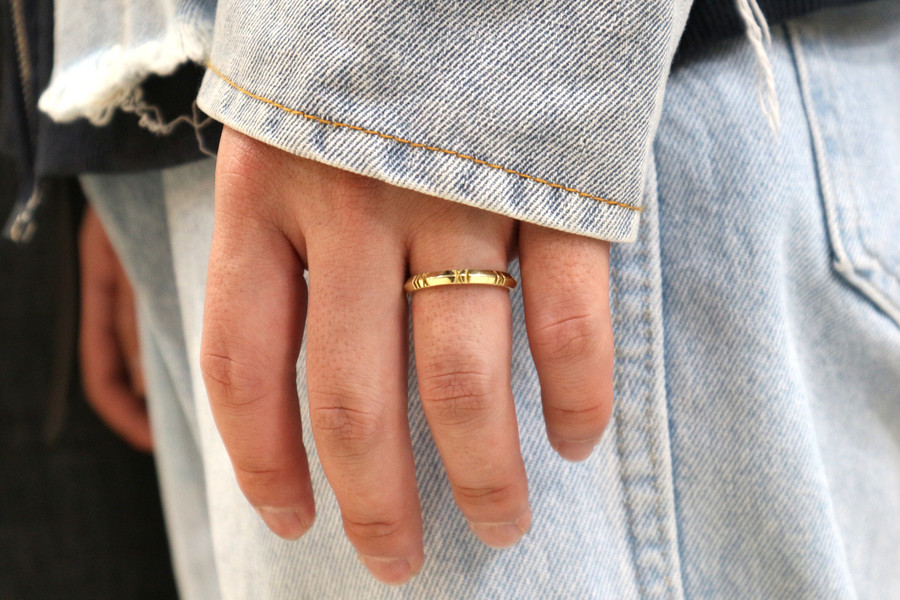 【Tiffany&Co.】ティファニー アトラス リング X クローズ 46号 コメ兵｜ティファニー アトラス X クローズド ワイド リング