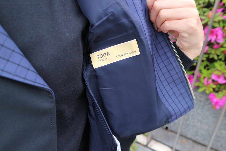 TOGA PULLA/トーガ プルラ】よりメッシュ切替ライダースジャケットをお