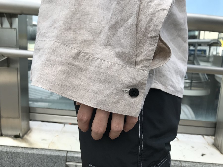 SUNSEA/サンシー】よりリネンボンバーシャツをお買取り致しました