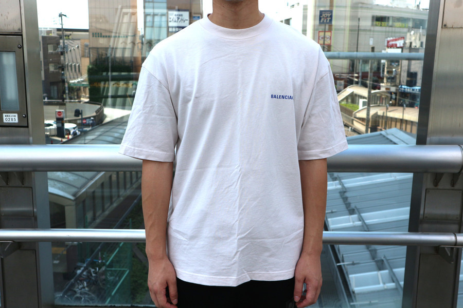 BALENCIAGA バレンシアガ　LOGO ミディアムフィット Tシャツ