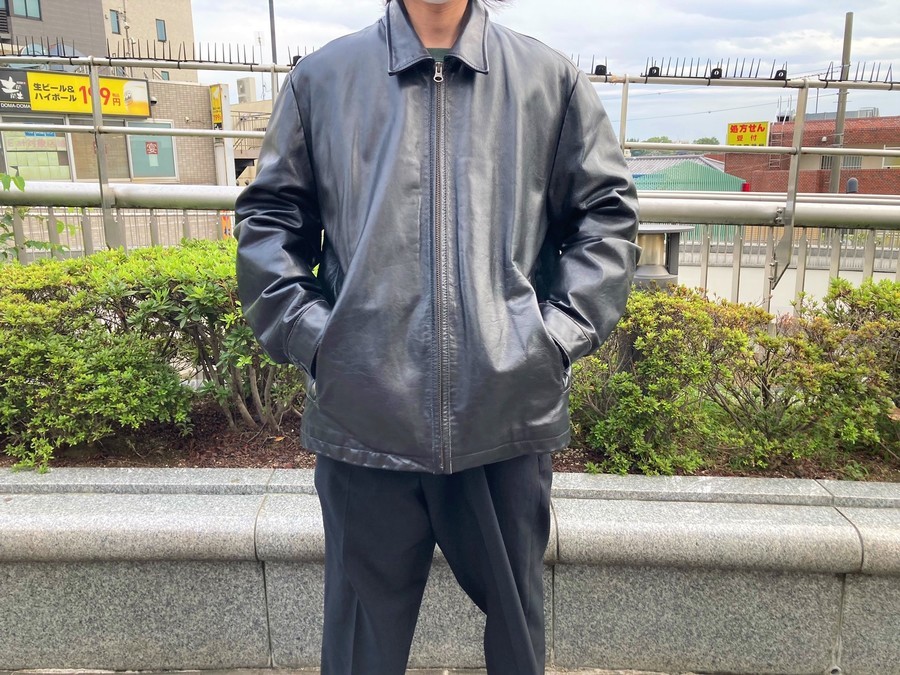 old gap leather jacket オールドギャップ　レザージャケット